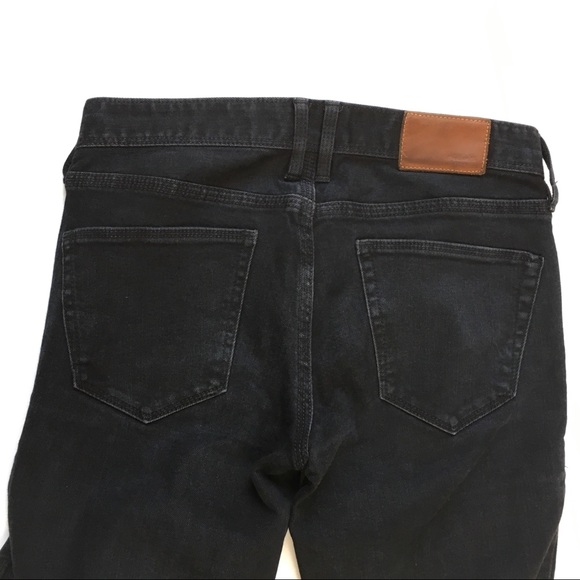 SALE❤️Madewell Skinny Jeans BLACK 24 - Picture 5 of 7